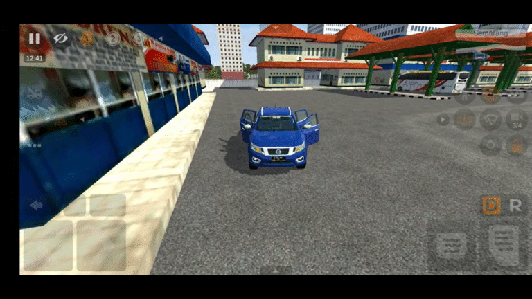 Download Nissan Navara Mod For Bus Simulator Indonesia