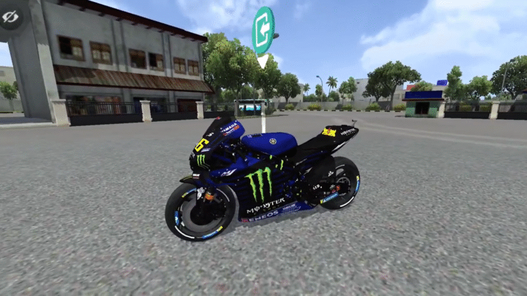 Download Yamaha YZR Valentino Rossi Motorcycle MOD in BUSSID