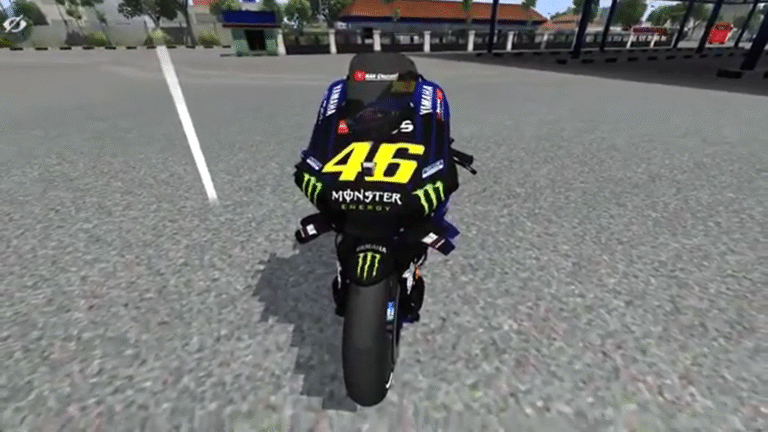 Yamaha YZR Valentino Rossi Motorcycle MOD in BUSSID